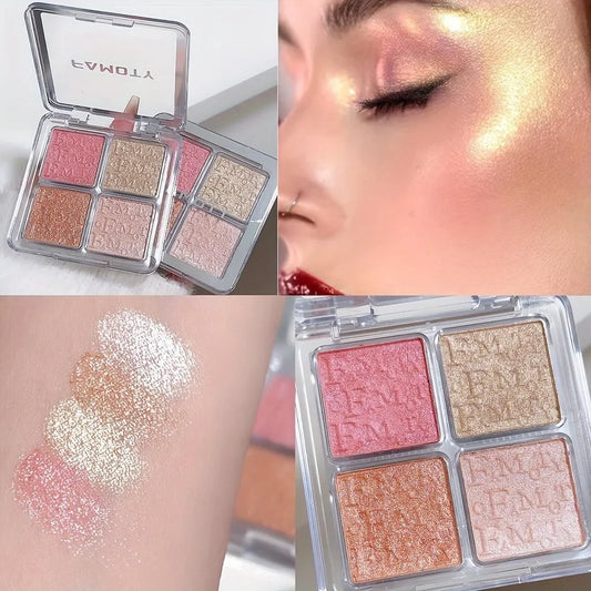Color Face Highlighter Palette