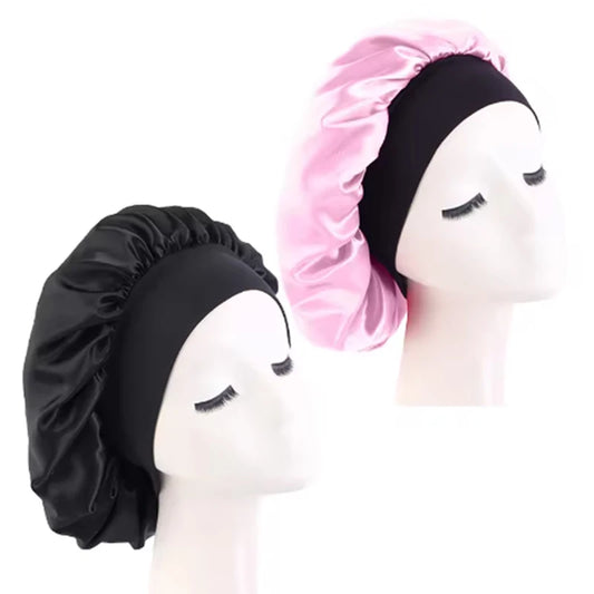 Adjustable Women’s Satin Bonnet for Sleeping & Hair Protection